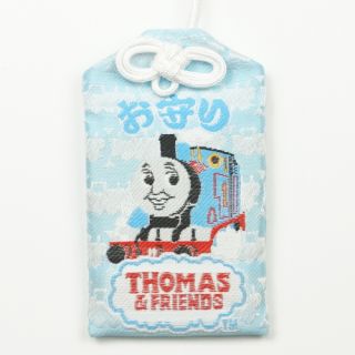 トーマスの御守（トーマス） 白/ブルー
